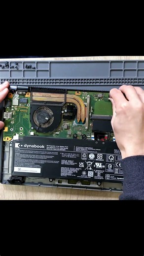 動作チェックを置き去りにしたダイナブック #Shorts #fix #windows #dynabook #アトリエ硝酸 #ジャンク#修理 #repair