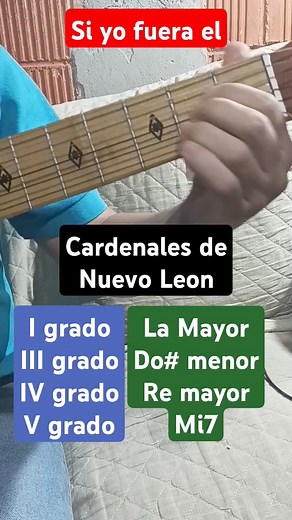 17K views · 326 reactions | Si yo fuera el - Cardenales de Nuevo León Música con Adán #guitarra #tutorial #musica | Música con Adán | Facebook