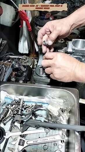 MITSUBISHI PAJERO 4M40 AT - CONVERT FUEL PUMP N TURBO SERVICE #pajero #4M40 #turbo