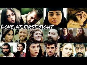 Love at first sight osman and bala love moment| Ertugrul and Halima Sultan love story