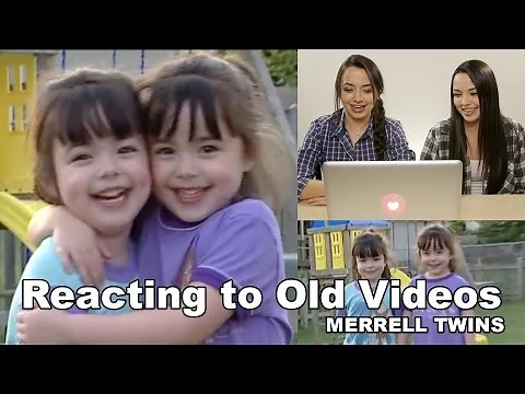 Reacting to Old Videos - Merrell Twins