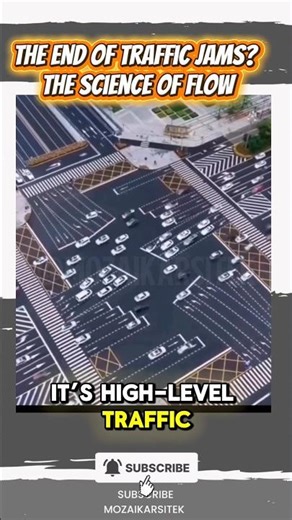 Why this intersection design is pure genius 🧠🚗 #viral #shotrs #construction #engineering