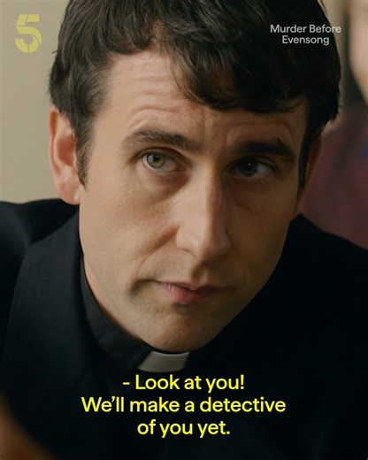 2M views · 4.6K reactions | When faith is tested, trust shatters. Matthew Lewis stars as a young reverend caught up in a murder mystery that shakes everything he believes in. Murder Before Evensong. Coming soon to 5 | Channel 5 | Facebook