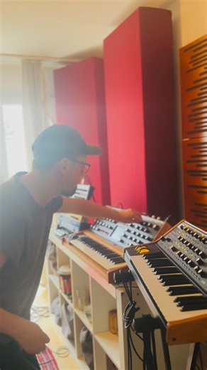 Animal Trainer on Instagram: "Casually Moogin around 🥷 Working on a remix for…. Gonnatellyousoon 🤍 #moog"