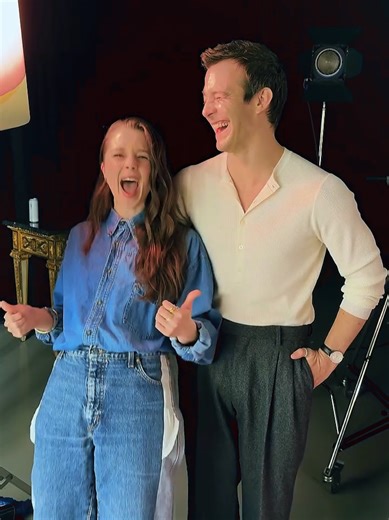 Claudia Jessie and Luke Thompson: Eloise Bridgerton's Gossip