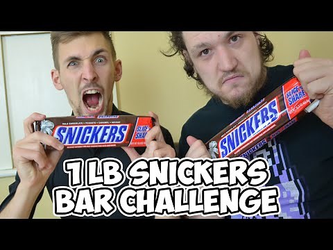 1lb Snickers Bar Challenge *Ambulance Alert* | WheresMyChallenge