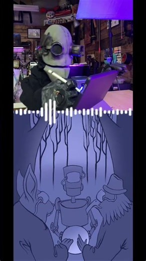 Digital art in Procreate. #digitalart #procreate #arthurbot #botdoesart #scandroid