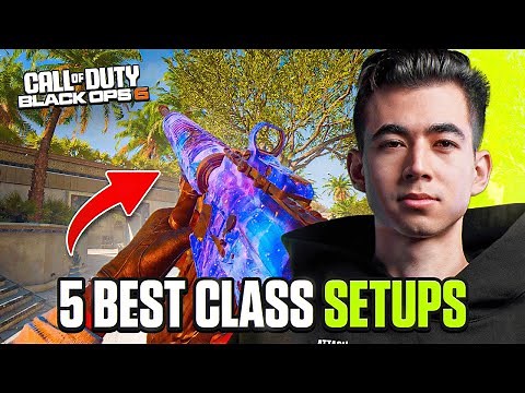 NEW TOP 5 BEST CLASS SETUPS in Black Ops 6! (Best BO6 Meta Weapons)