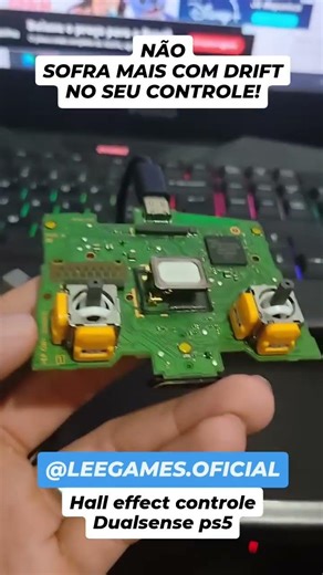 Hall Effect Analog Sticks for PS5 DualSense Controller
