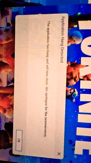 application has hung fortnite error 100% fixed #shorts #fortnite #fixed