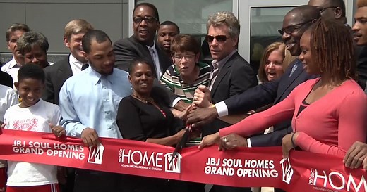 Singer Jon Bon Jovi's Soul Foundation provided the lead gift for the 55-unit JBJ Soul Homes complex in Philadelphia, Pa.