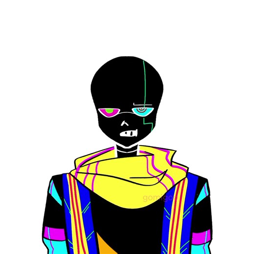 What a hater 😒 Inverted sans belongs to @miskaiii0_o #undertaleau #fyp #sansoc #sansau #ocs