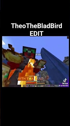 Edit TheoTheBaldBird #imthebiggestbird #biggestbird #unstablesmp #minecraft