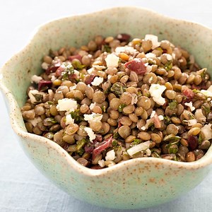 Lentil Salad with Pomegranate and Walnuts | America's Test Kitchen