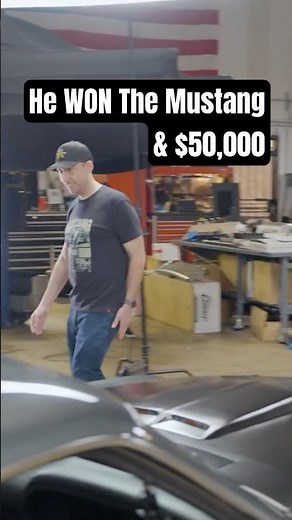 RestoMods 32nd Winner of the 1969 Mustang and $50,000 to Joe Rose! #cars #winner #v8