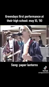 This video is like a time machine… everything from what the students were wearing to the hickey on Billie Joe’s neck 😂🤘🏻 they sound great too. - Ash 🎥TikTok/bigcowman3 | CJAY 92