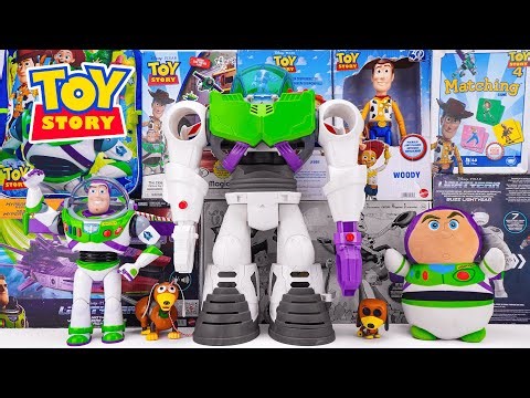 Unboxing Disney Pixar Toy Story toy collection ASMR | Disney Pixar Toy Story Buzz Lightyear, Woody
