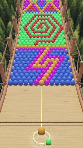 Bubble Fall on Reels