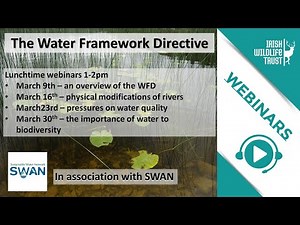 The Water Framework Directive - an Introduction