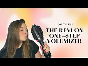 How To Use The Revlon One-Step Hair Dryer and Volumizer on Long Hair | DIY BLOWOUT TUTORIAL
