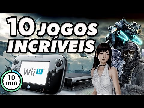 10 JOGOS DE NINTENDO WII U EM 10 MINUTOS COM ‪@guilhermeoss‬