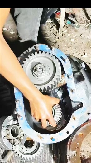 Cara merakit gear box part 7 #shorts