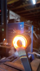 3.6K views · 246 reactions | What kind of caveman heat source was I using before induction? I can’t go back. #induction #forge #forging #hotmet | Derek Melton | Facebook