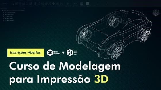 Curso de Modelagem Para Impressão 3D - 3D Print Academy + R3Design
