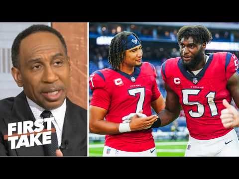 FIRST TAKE | CJ Stroud is the Texans' long-term answer! - Stephen A. on Houston exercise for Stroud