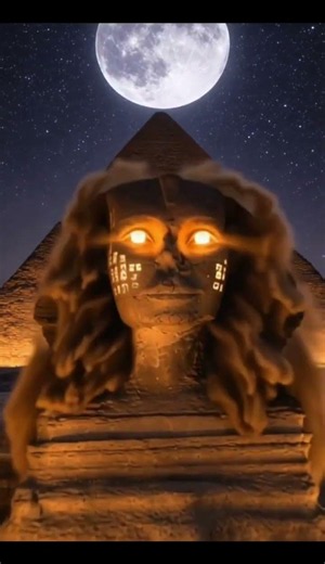 Great Sphinx Comes to Life | Giza, Egypt🦁🌕