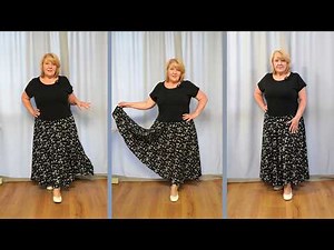 A Two-Fabric Dress Without a Pattern in 1 Hour | Quick and Easy DIY