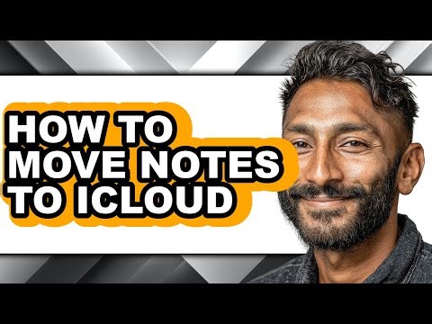 How to Move Notes to Icloud (only Way)