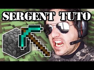 Minecraft | Sergent Tuto / Comment piocher!