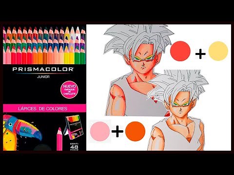 ¿Como Colorear PIEL Con Lapices PRISMACOLOR JUNIOR ?