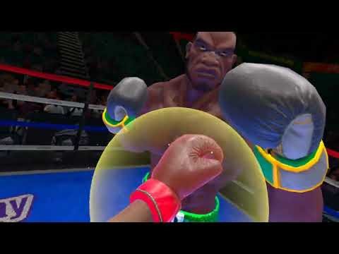Boxing in vr (creed rise to glory demo)