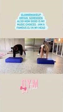 Kaley Cuoco - Workout 03/15/2021