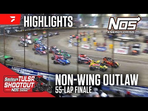 Legendary Race Between Christopher Bell And Kyle Larson | 2025 Tulsa Shootout Non-Wing Outlaw