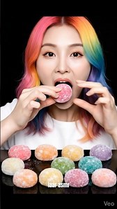 ASMR Mochi Eating 🍡Satisfying Single Bite Sounds #shorts #asmr