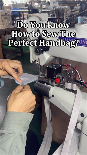 REER 8B Cylinder Arm Sewing Machine + Hot Cutting Webbing Binder | Pro Edge Binding for Handbags