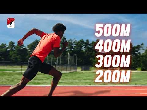 FULL 800M WORKOUT for Sub-1:50 - Workout with Leroy Russell III