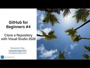 GitHub for Beginners #4: Clone a Repo with Visual Studio 2026