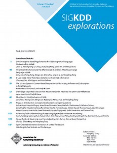Span-Oriented Information Extraction: A Unified Framework | ACM SIGKDD Explorations Newsletter