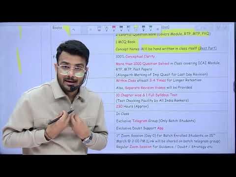 CA Inter Advanced Accounts Regular Batch | Full Details | Jan’27 & Onwards | CA Aakash Kandoi