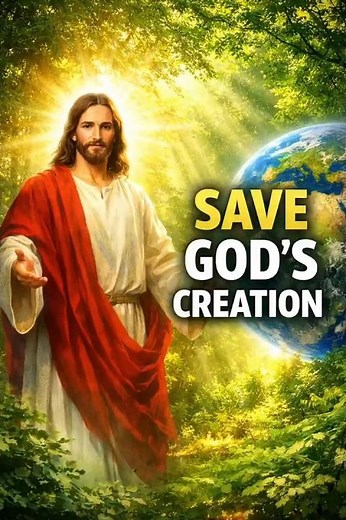 Jesus Christ Message for the Environment Save Nature Save the Future