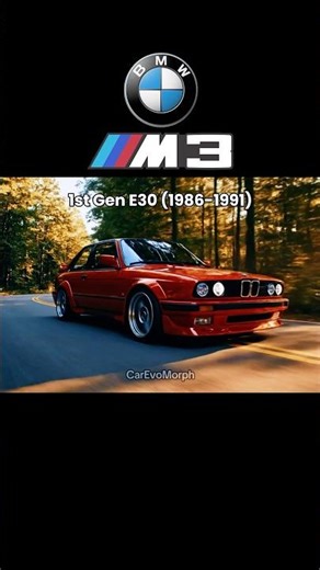 BMW M3 Evolution (1986-Present) 💨