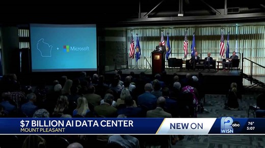Microsoft building second datacenter in Mount Pleasant