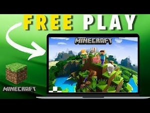 MINECRAFT FREE :How to Download Minecraft for Free Play on a PC or Laptop!⚡
