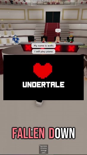 Emotional Roblox Talent with Fallen Down Piano