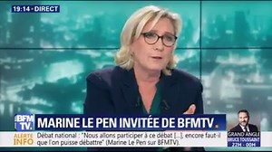 📹 Marine Le Pen était hier l'invitée de BFM TV : | Marine Le Pen