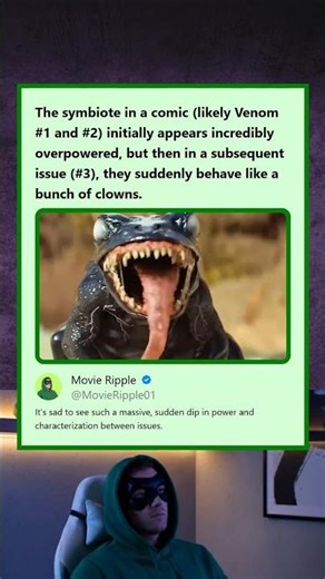 Symbiote Characters Power and Characterization Drastically Drops from Overpowered to Clowns